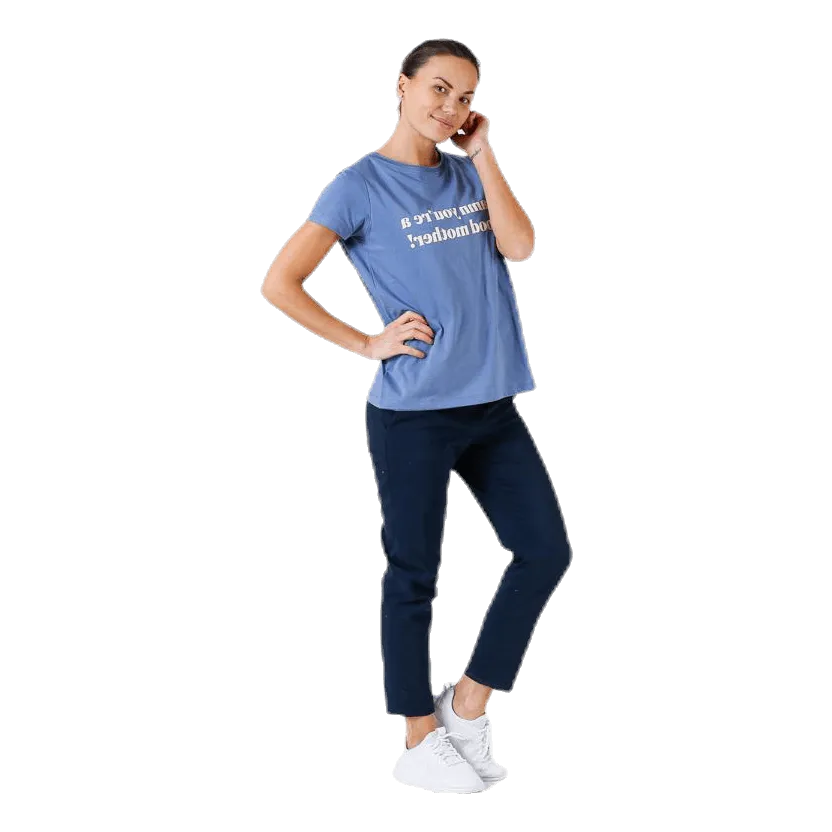 Tetas Chari Mother Tee Blue