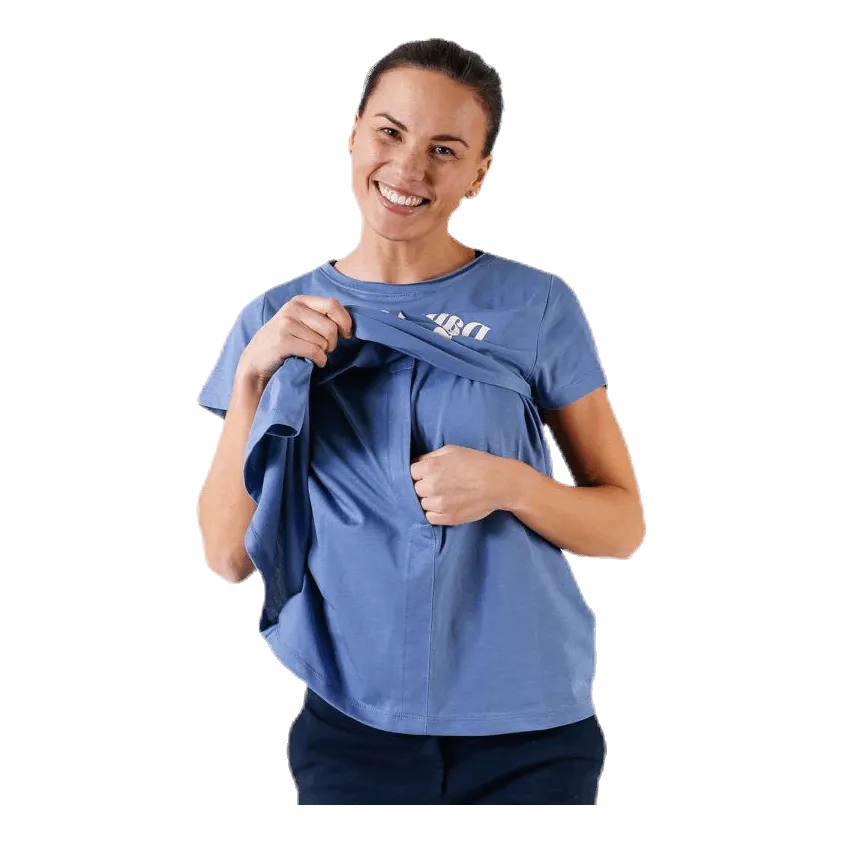Tetas Chari Mother Tee Blue