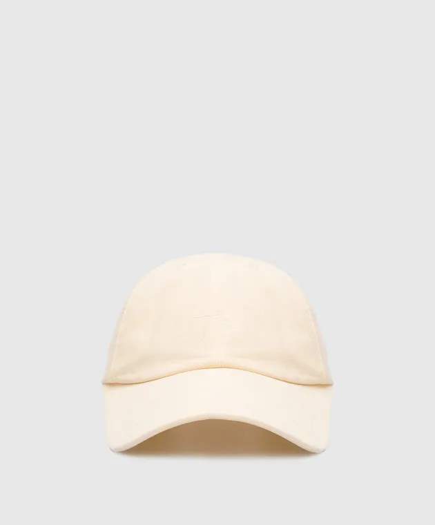 Toteme Yellow cap with logo