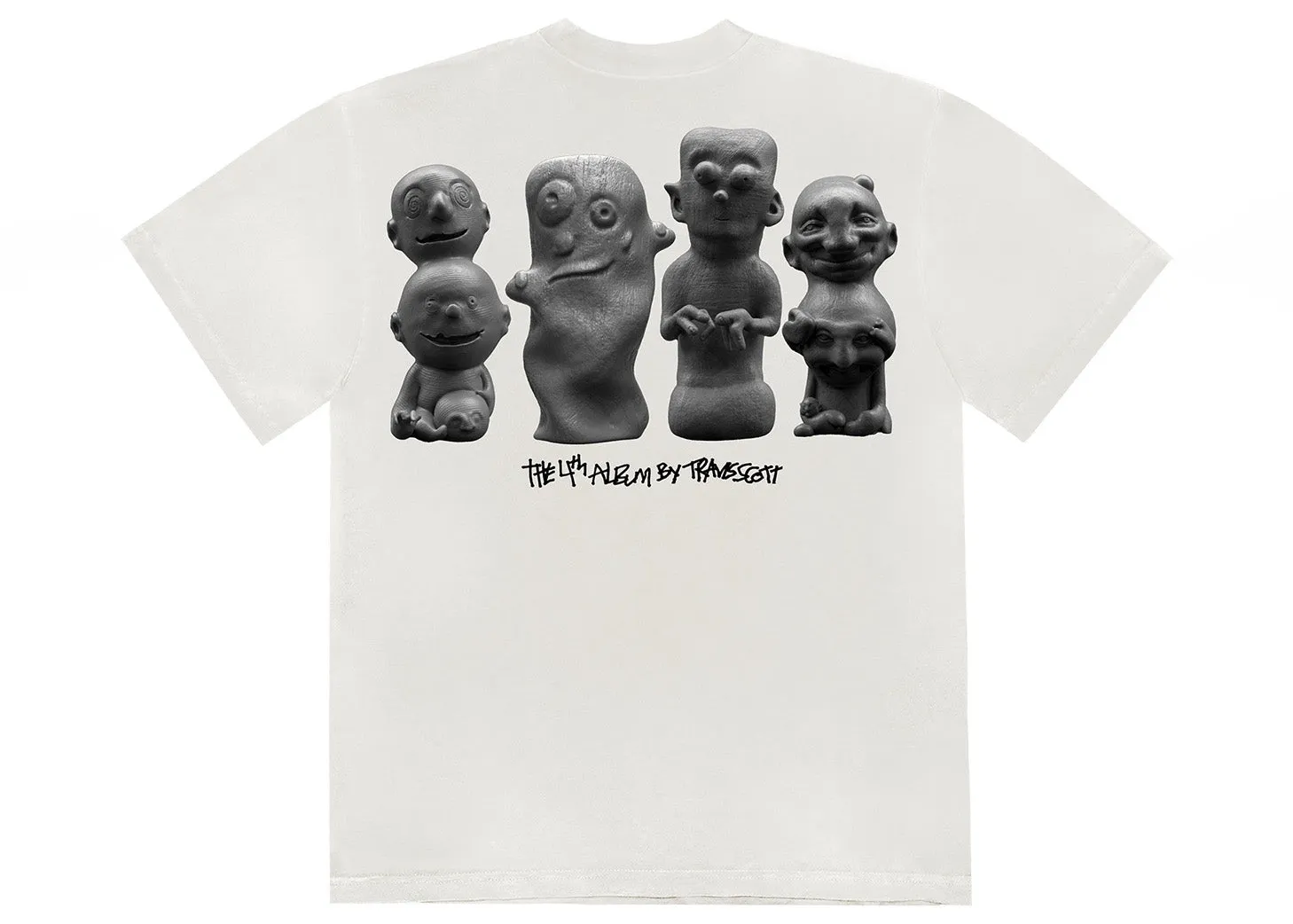 Travis Scott Utopia B1 Tee White