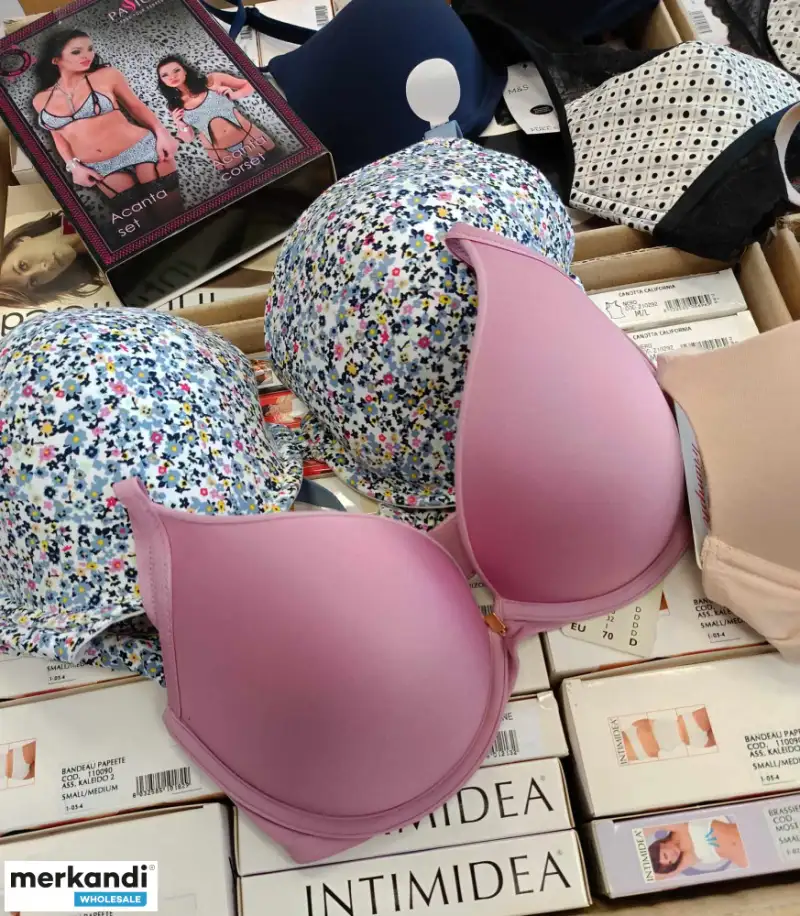 Triumph, Sloggy, Puma, Intimidea, M&S, Passion, Cosmo, Lencería obsesiva.