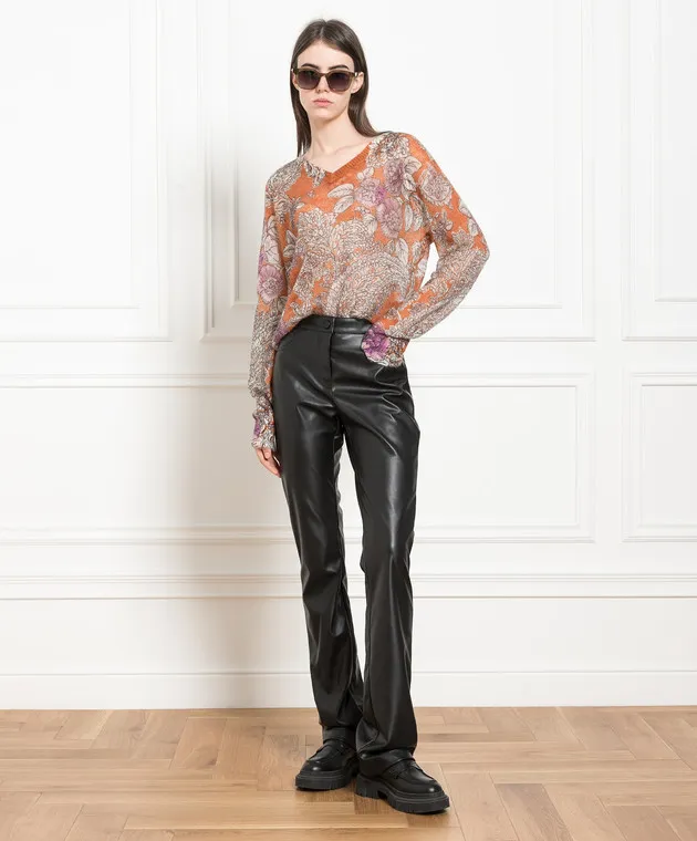 Twinset Actitude Black flared pants