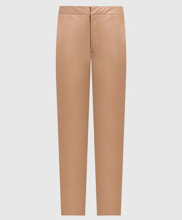 Twinset Brown logo pants