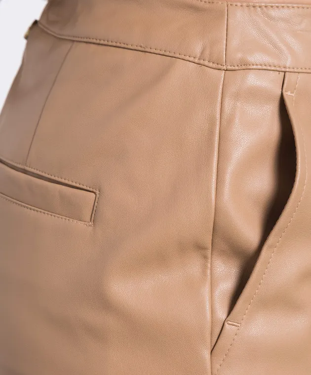 Twinset Brown logo pants
