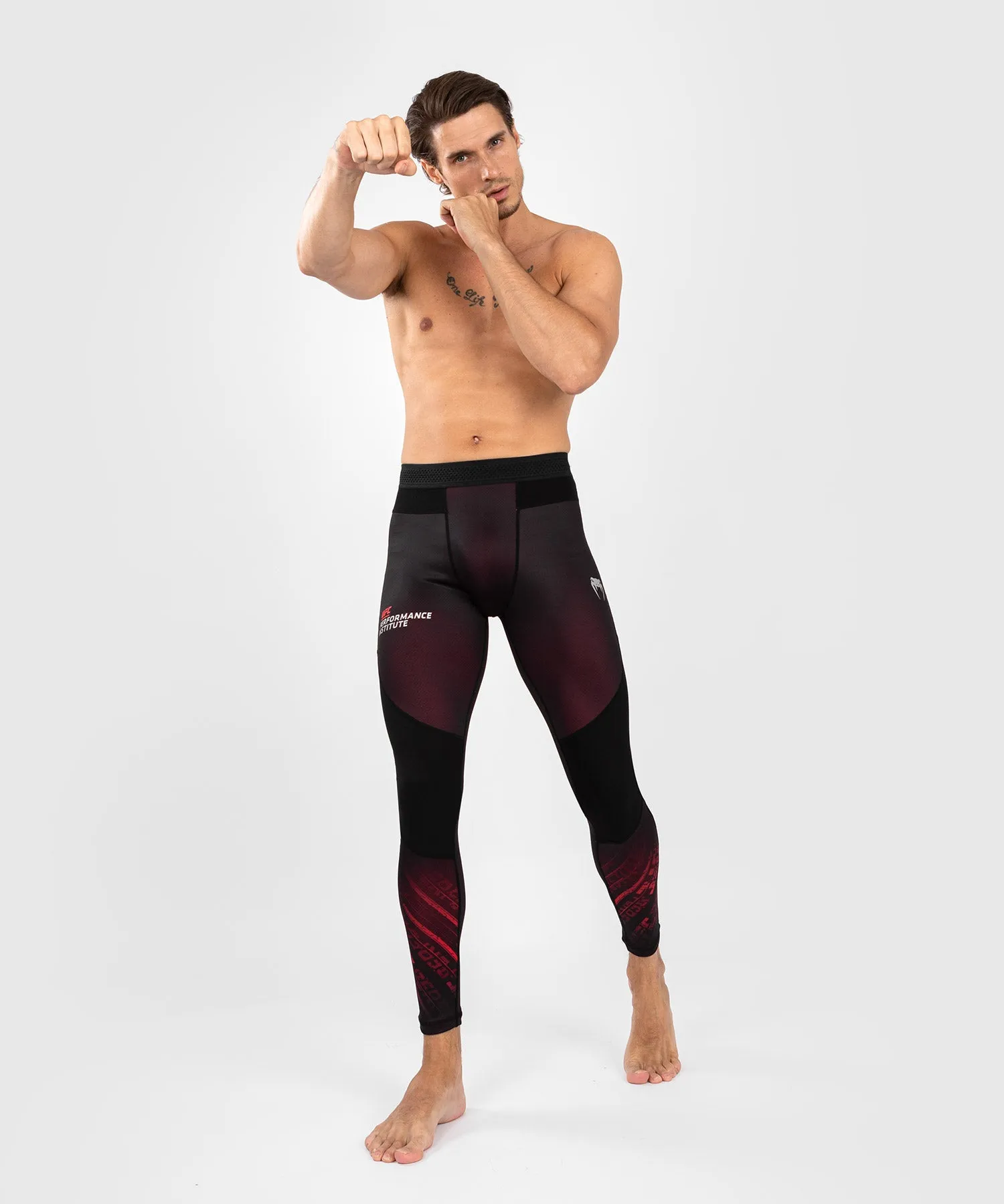 UFC PERFORMANCE INSTITUTE 2.0 MALLA DE HOMBRE  NEGRA/ROJA
