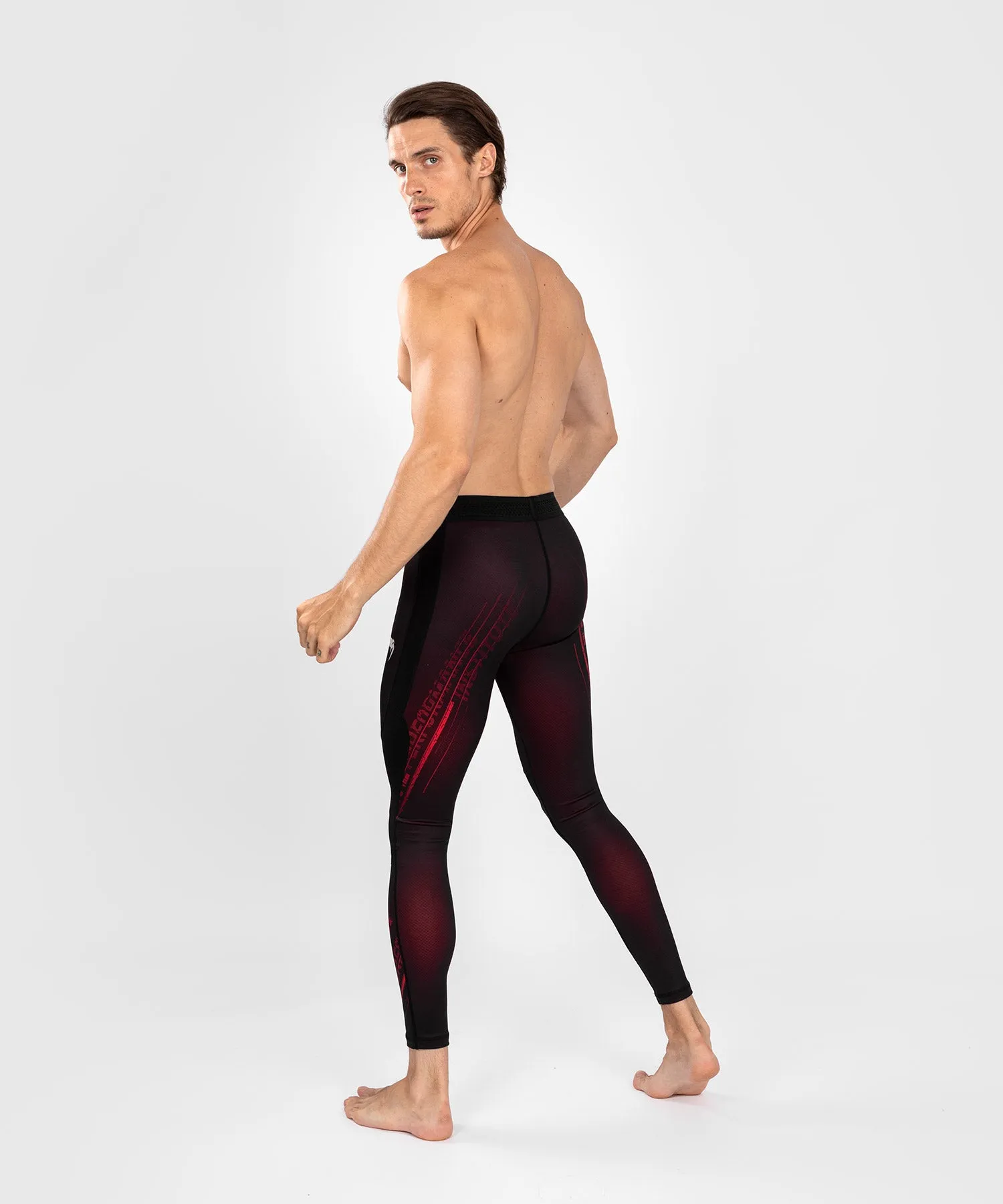 UFC PERFORMANCE INSTITUTE 2.0 MALLA DE HOMBRE  NEGRA/ROJA