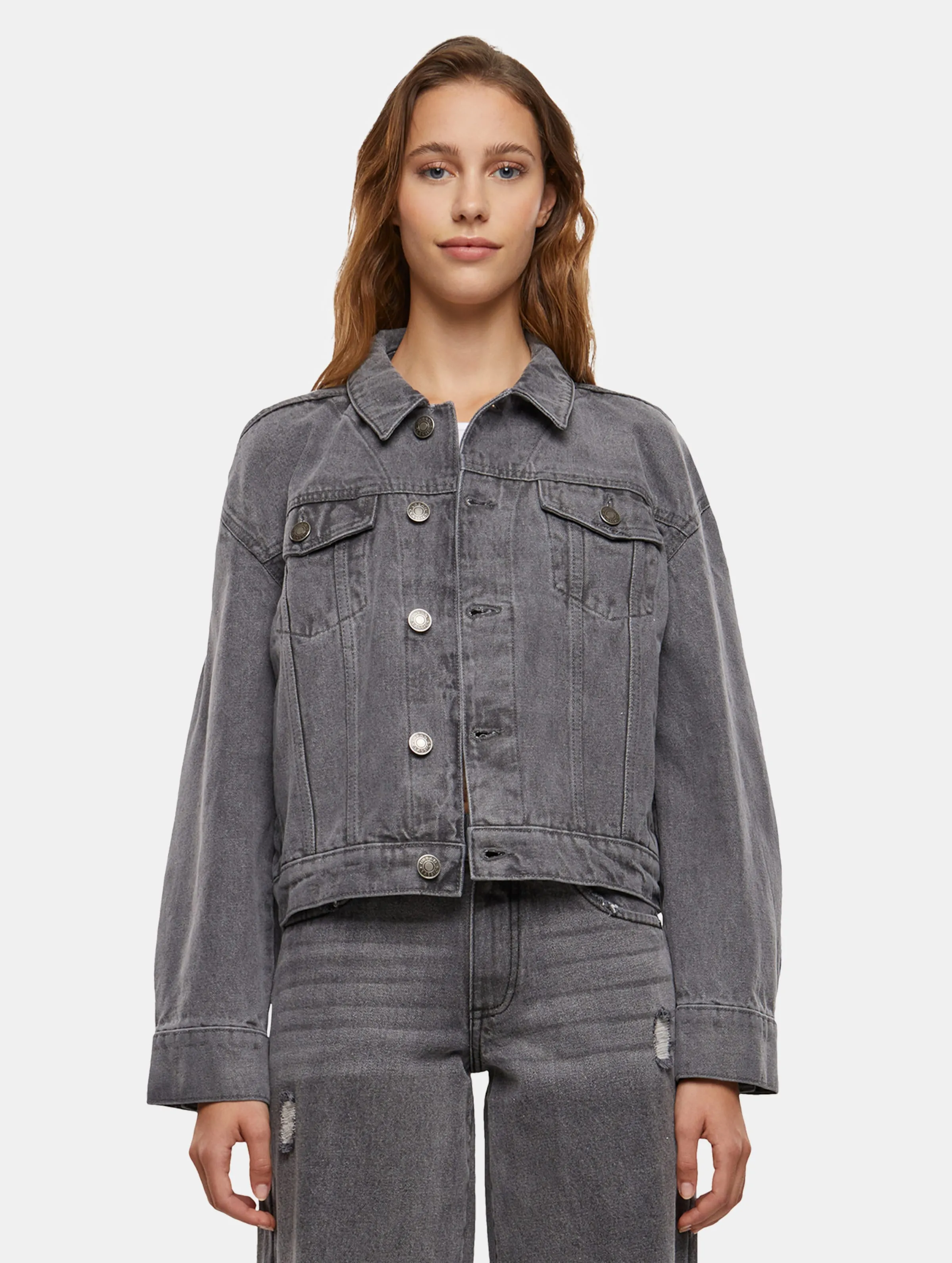 Urban Classics Ladies 80‘s Oversized Jeansjacken