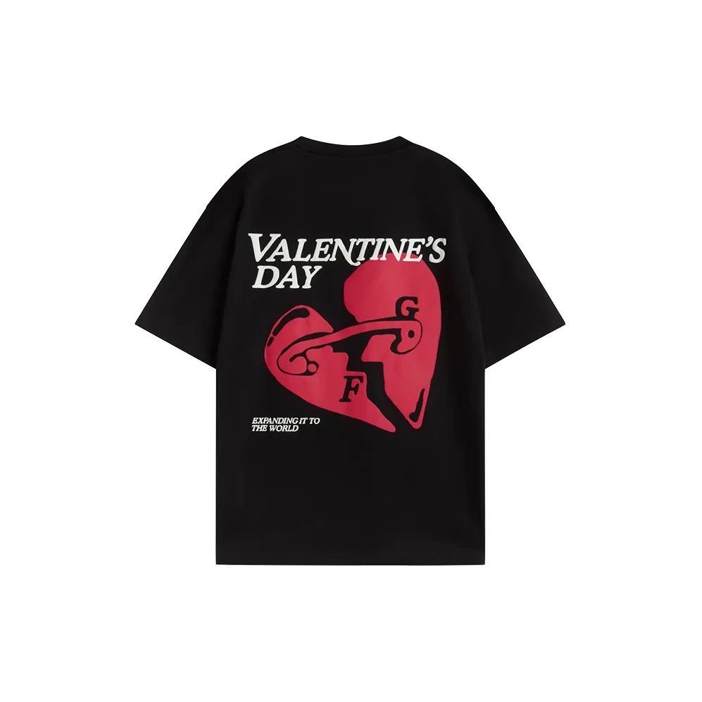 Valentine's Tee Black