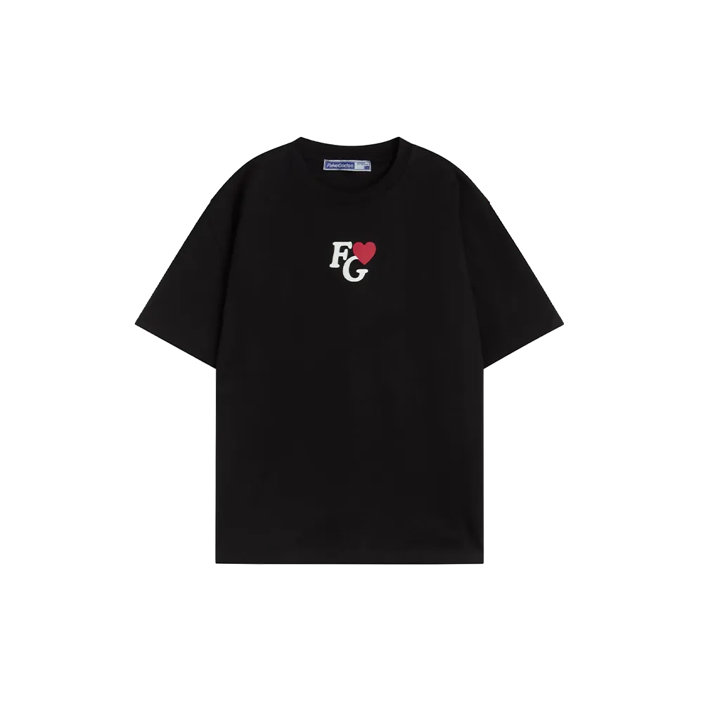 Valentine's Tee Black