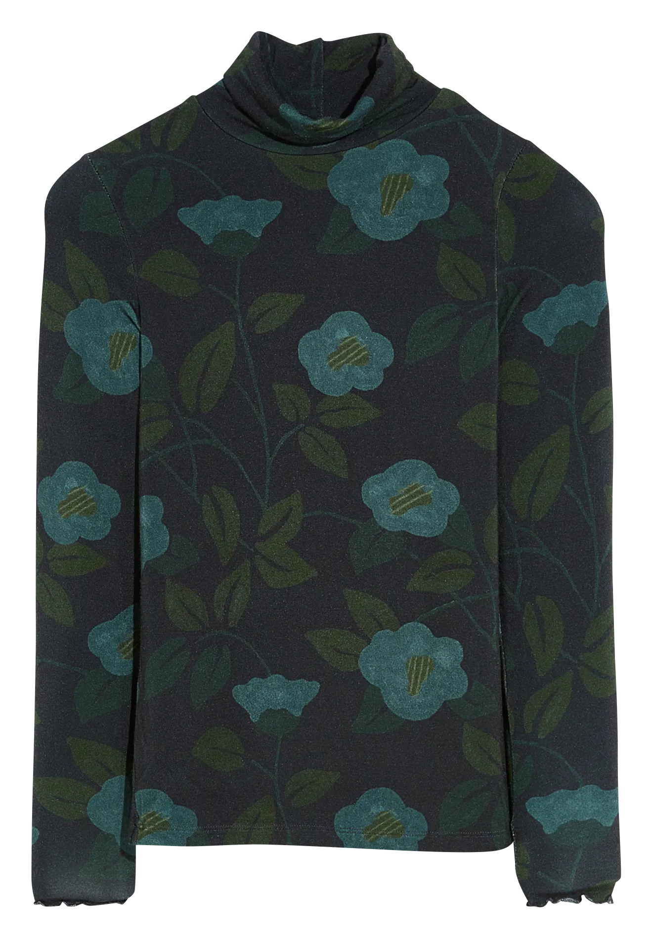 VELFIE  CAMISETA ESTAMPADA DE CUELLO VUELTO EN MULTICOLOR