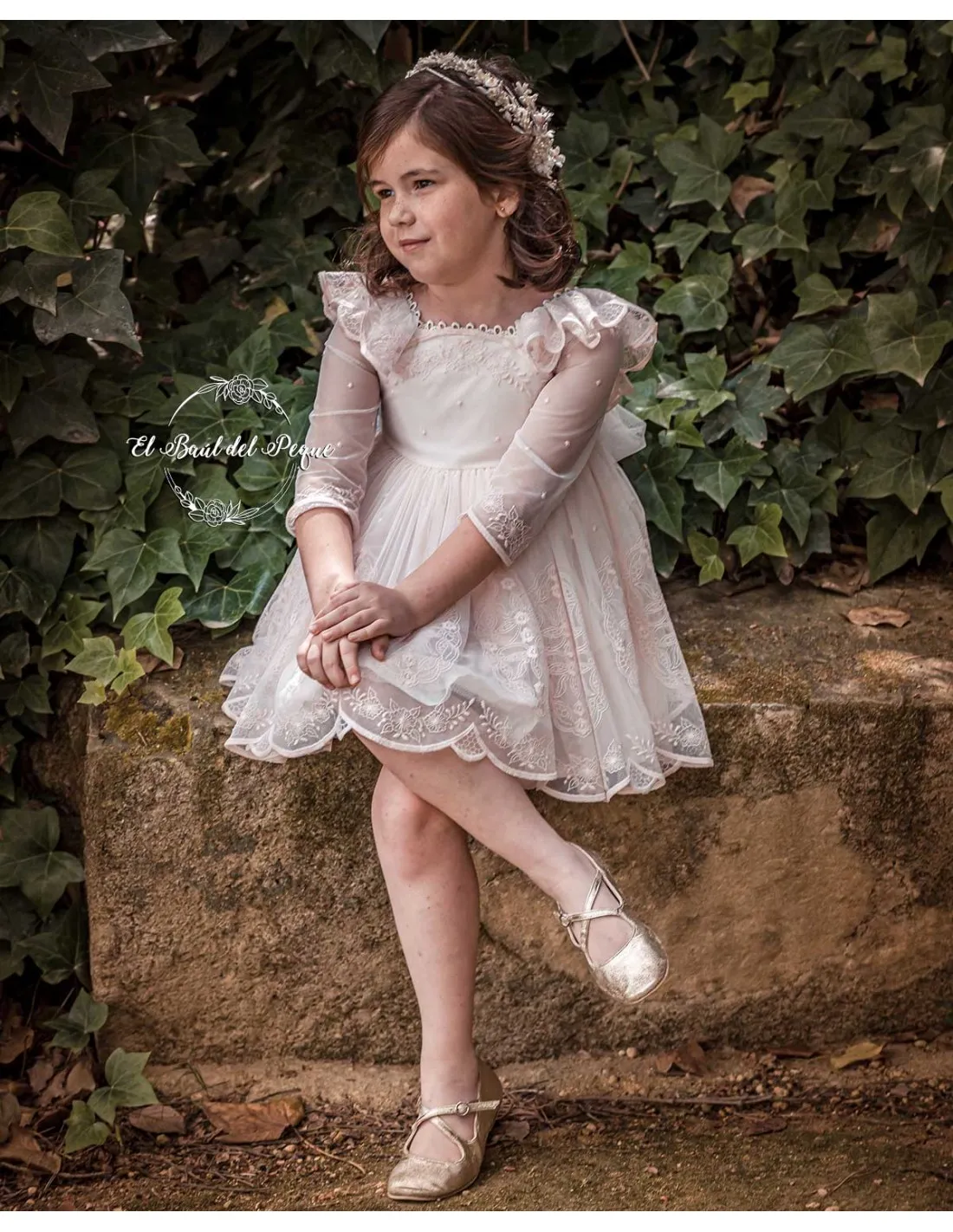 Vestido Ceremonia Sánchez de la Vega Modelo Salma