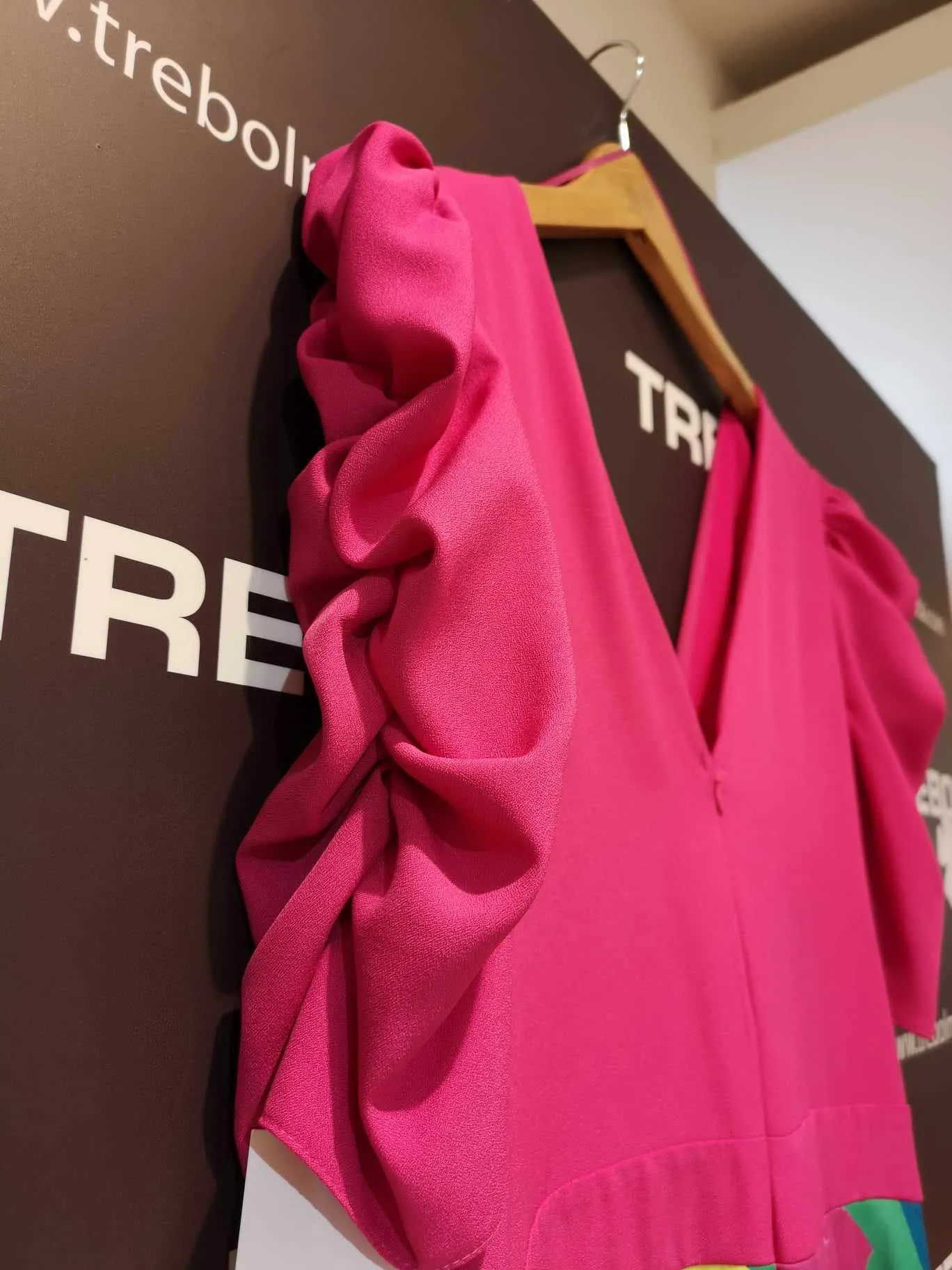 Vestido combinado