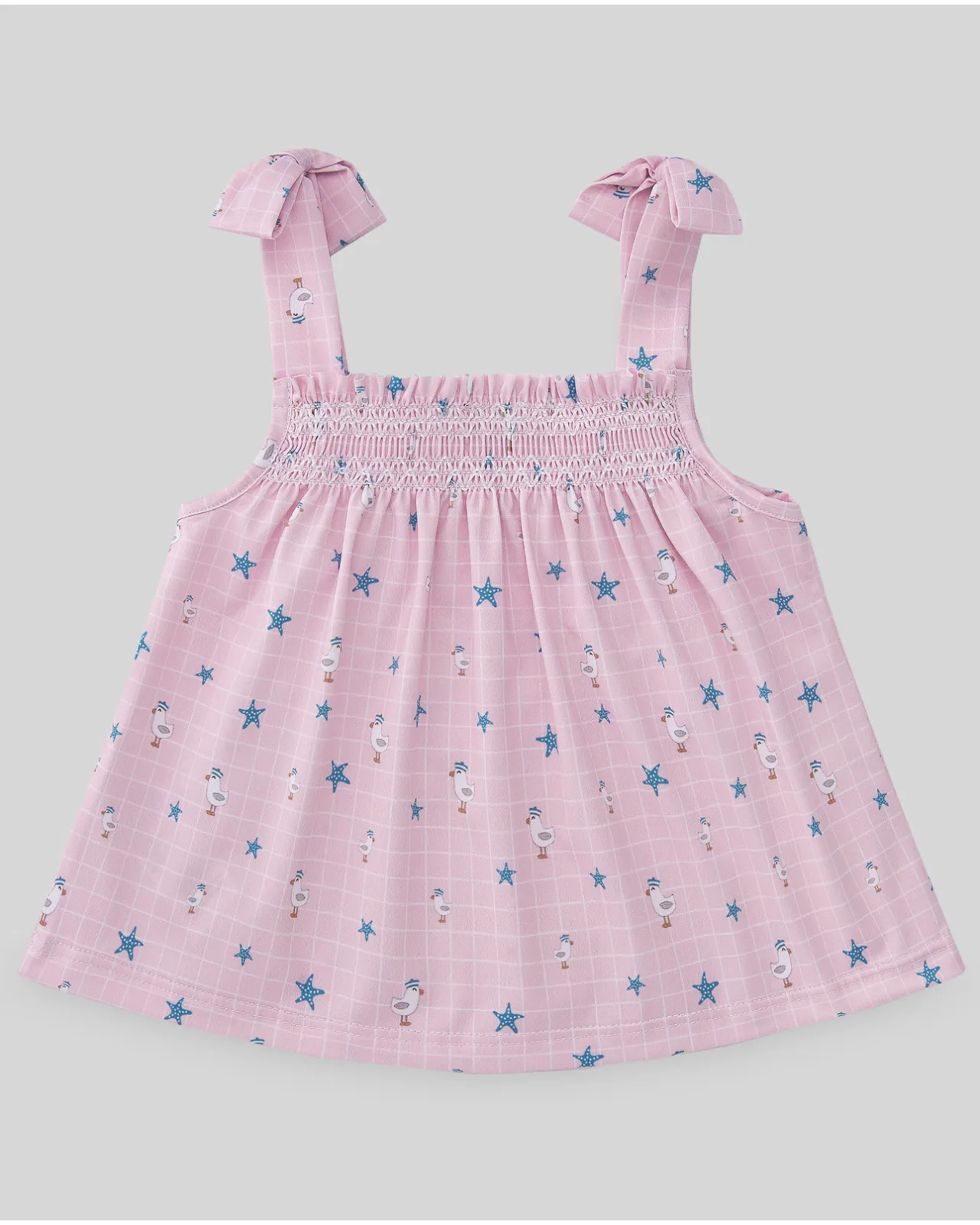Vestido corto estampado "BAÑO"