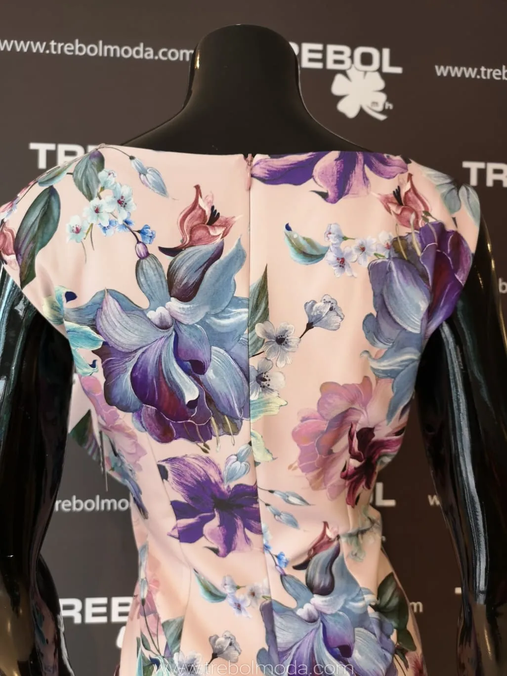 Vestido corto estampado