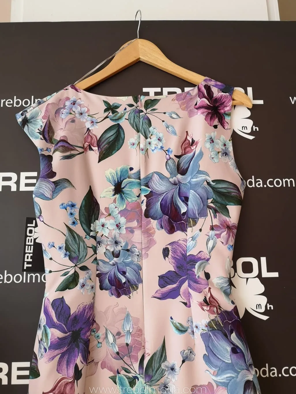 Vestido corto estampado