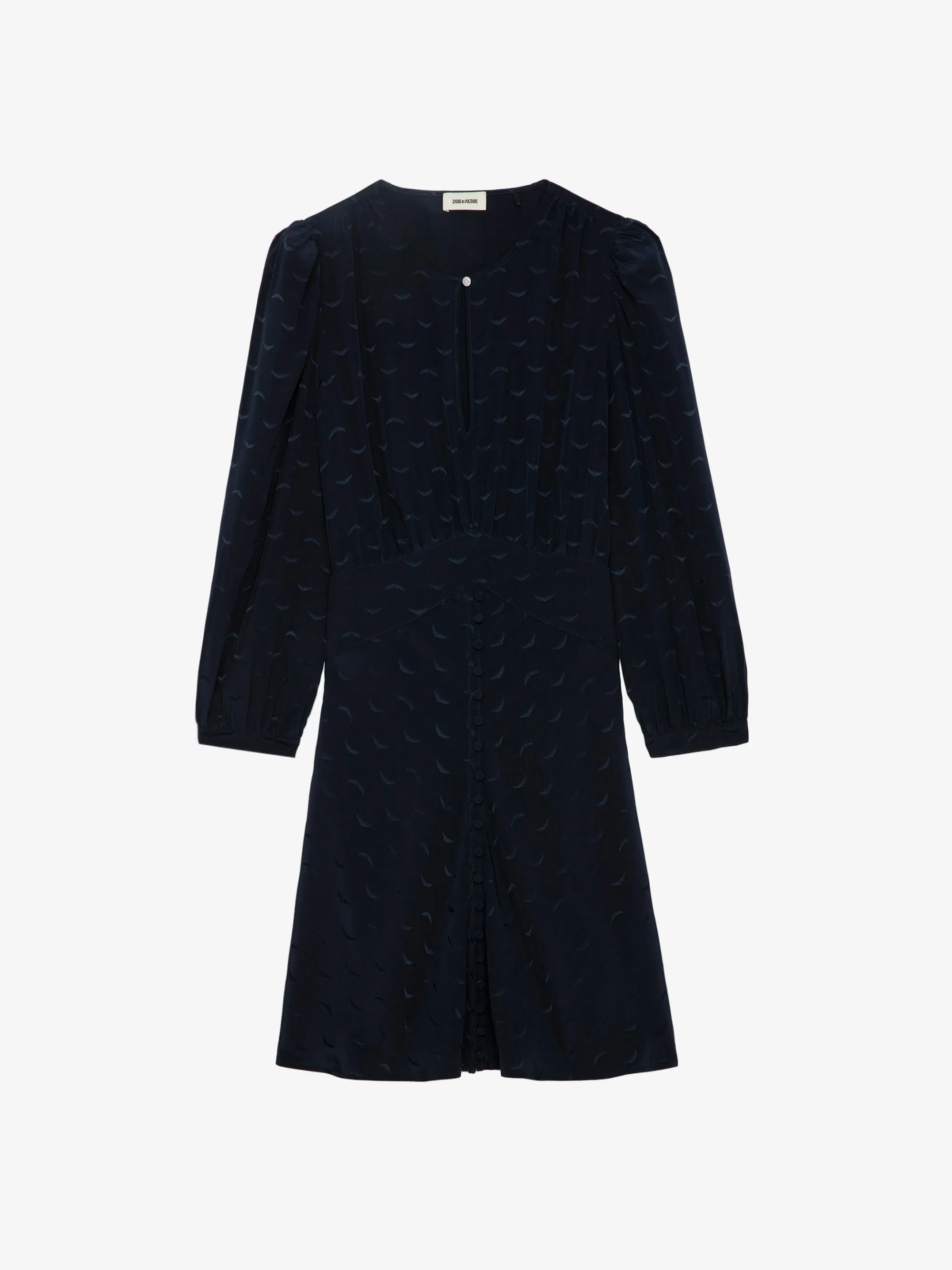 Vestido de Seda Rhodri Jacquard