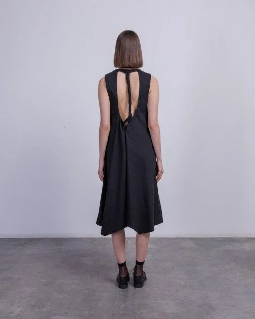 Vestido largo Malloni M24E40788 Negro