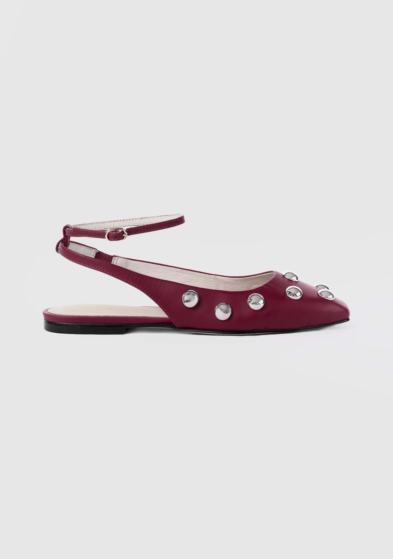 Vinci Shoes Isadora Wine Ballerinas