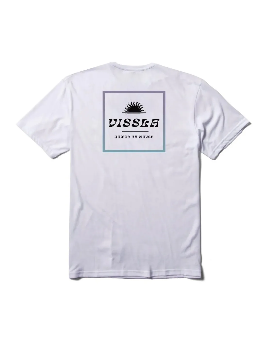 VISSLA THE BOX COMP LITE TEE WHITE