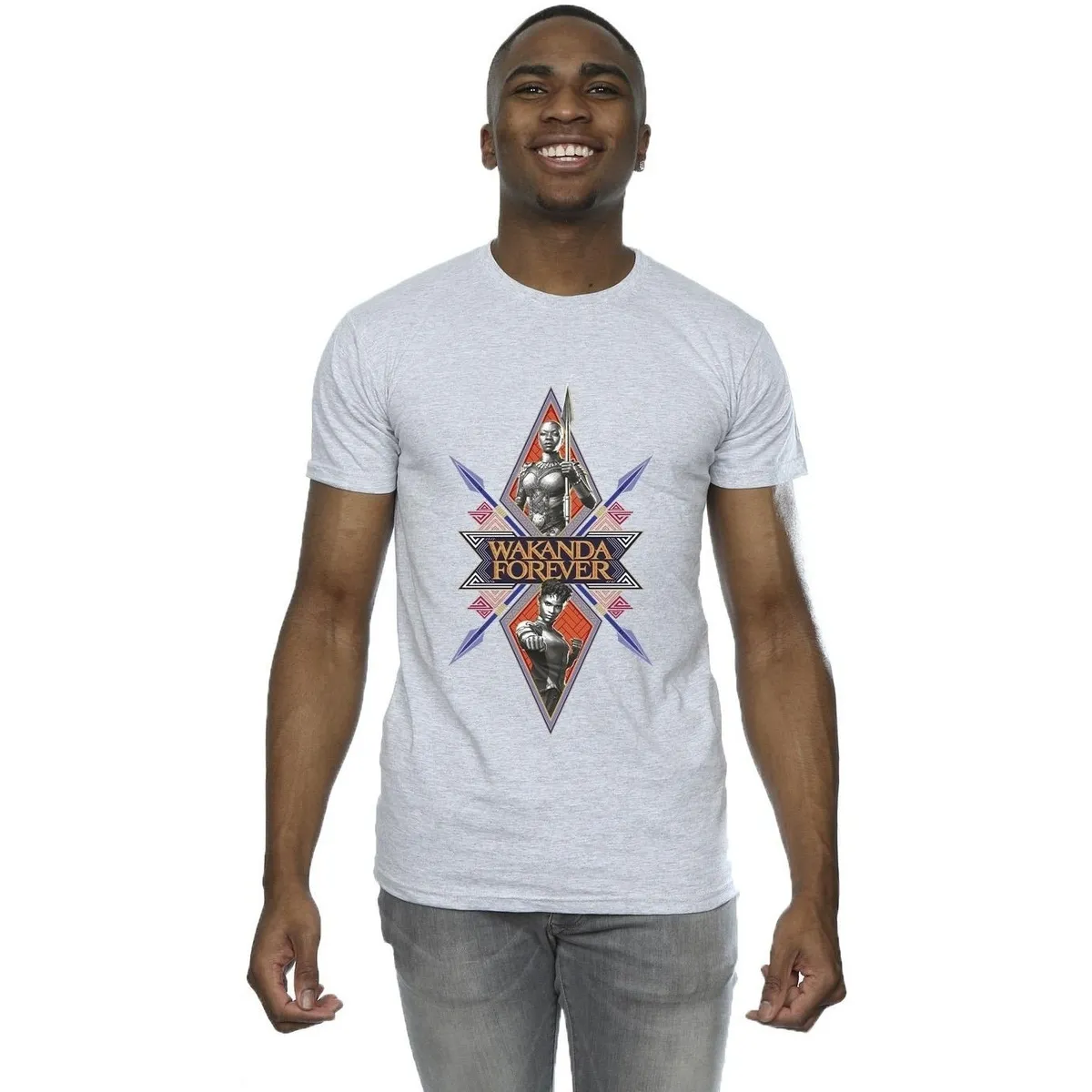 Wakanda Forever Tribal Spear Chest