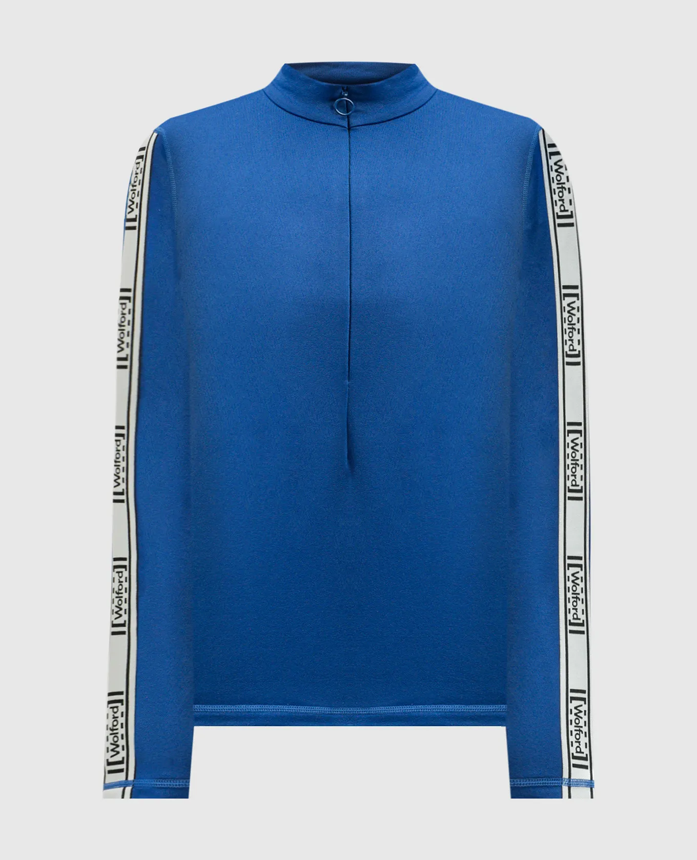 Wolford Blue longsleeve with logo pattern