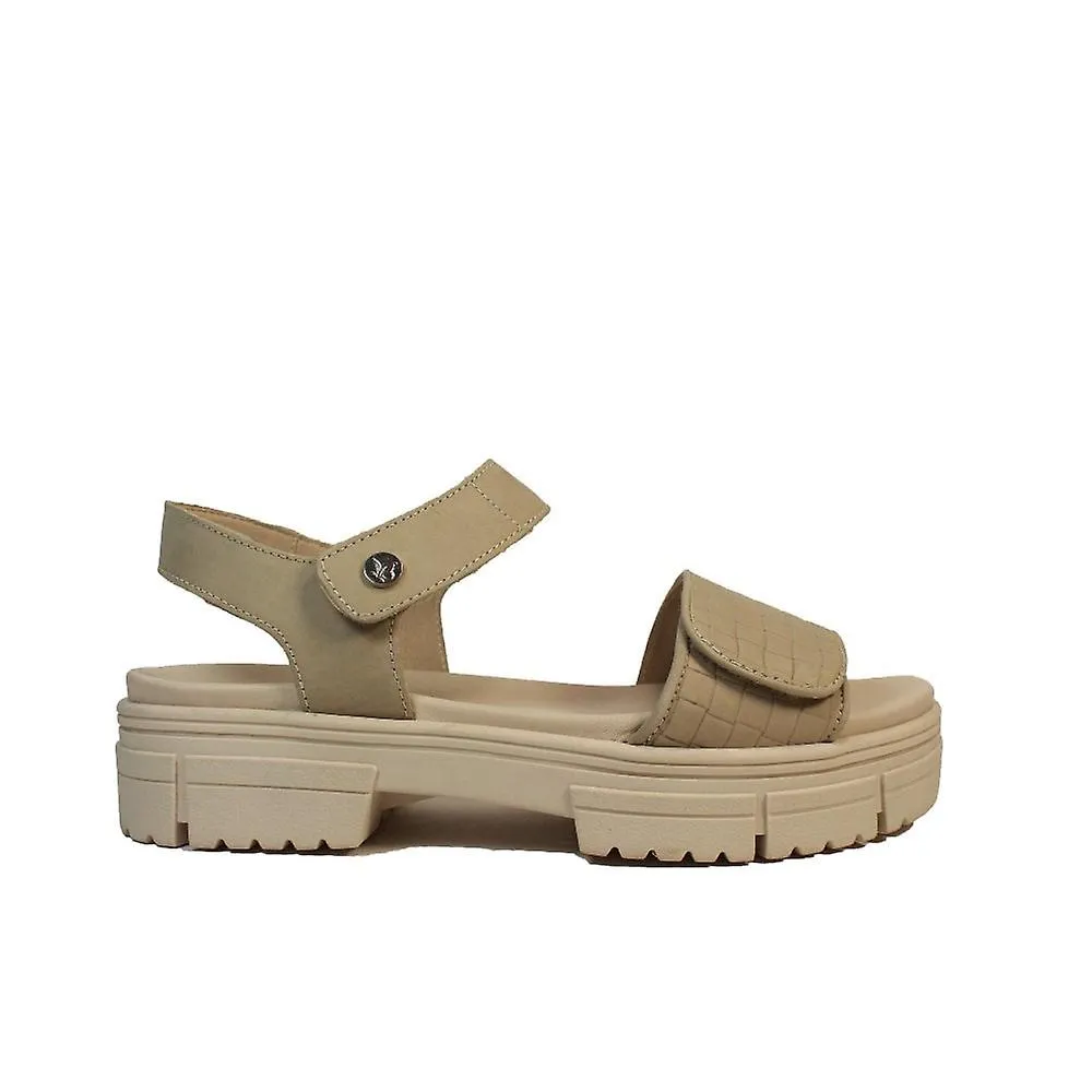 WOMEN'S CAPRICE 2870720 713 | THYME NUBUCK | WOMENS RIP TAPE SANDALS