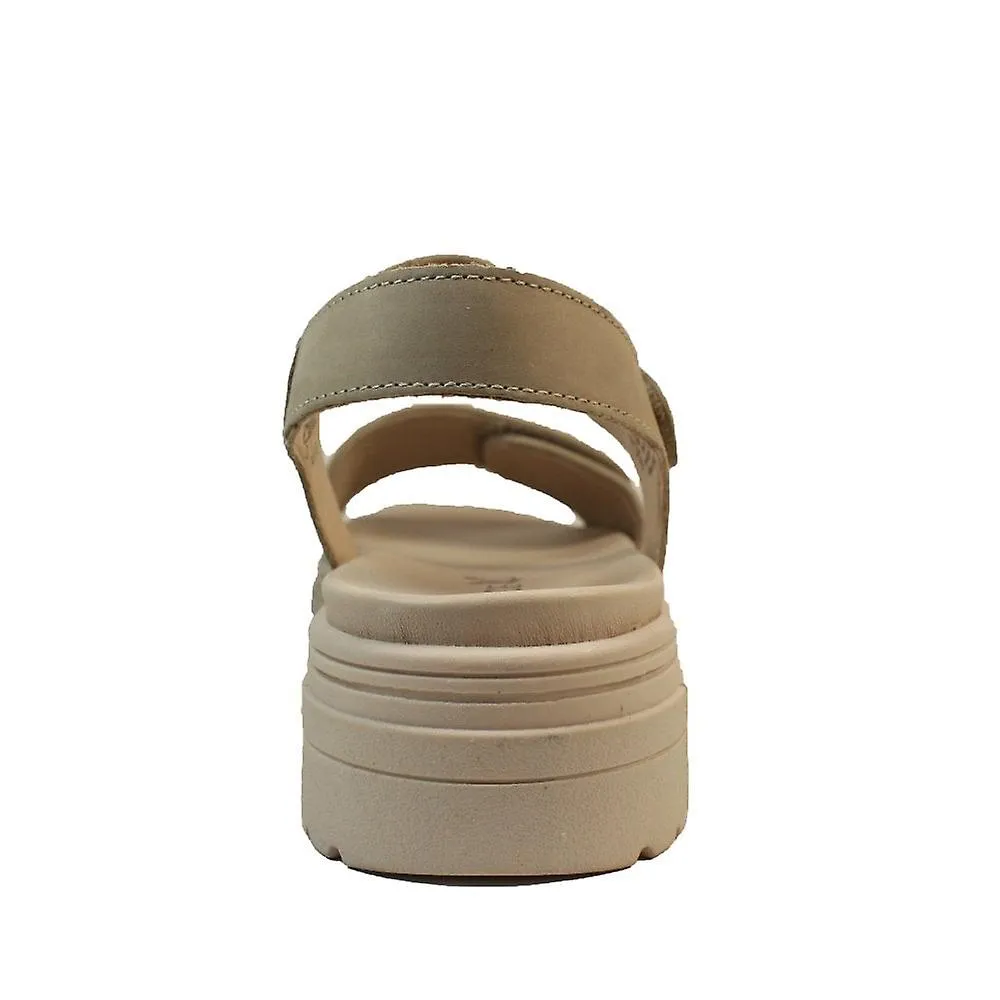 WOMEN'S CAPRICE 2870720 713 | THYME NUBUCK | WOMENS RIP TAPE SANDALS