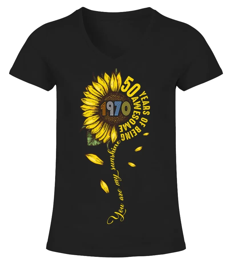 You are my sunshine 50 Camiseta cuello pico Mujer