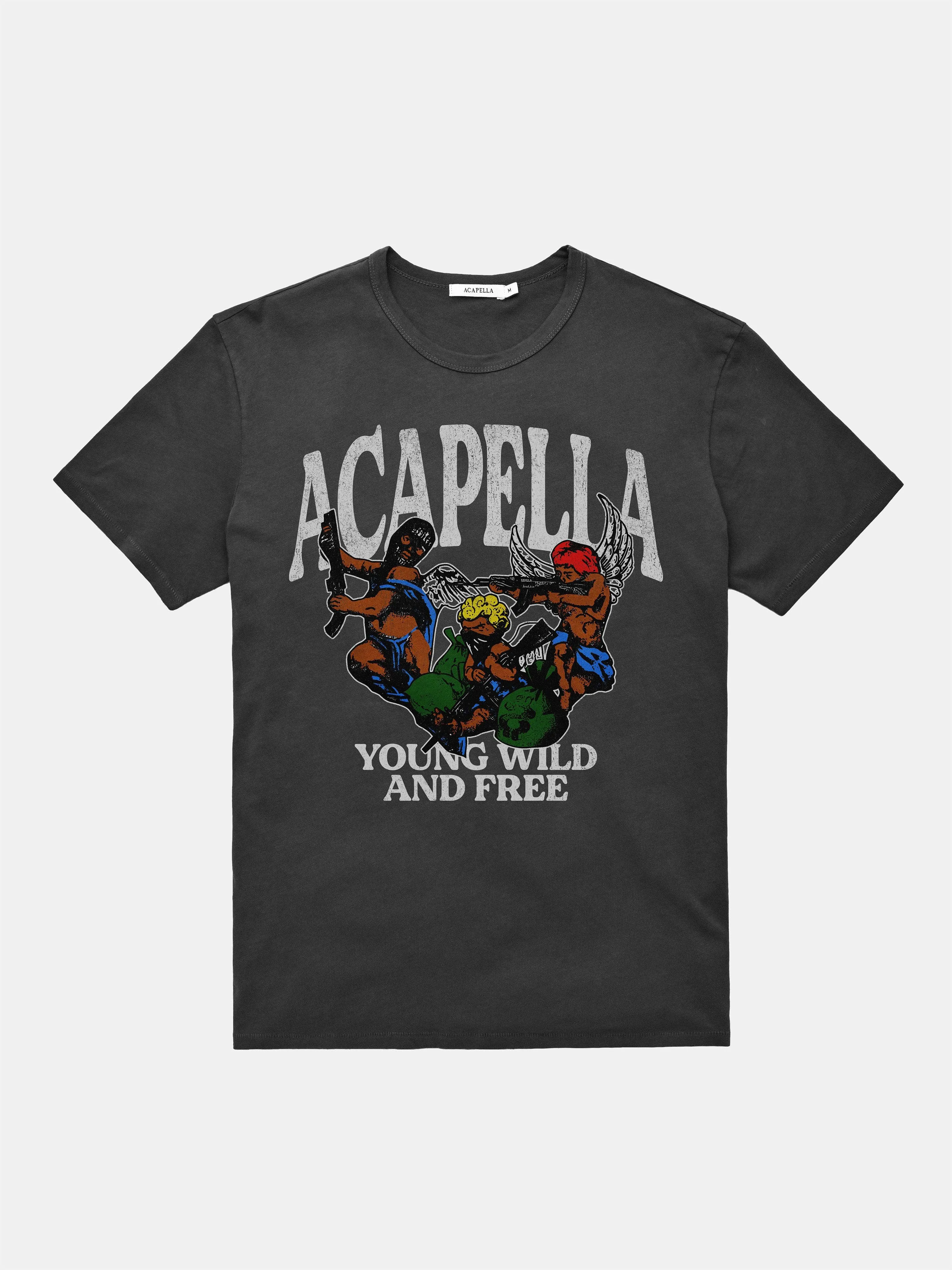 YOUNG WILD & FREE  TEE