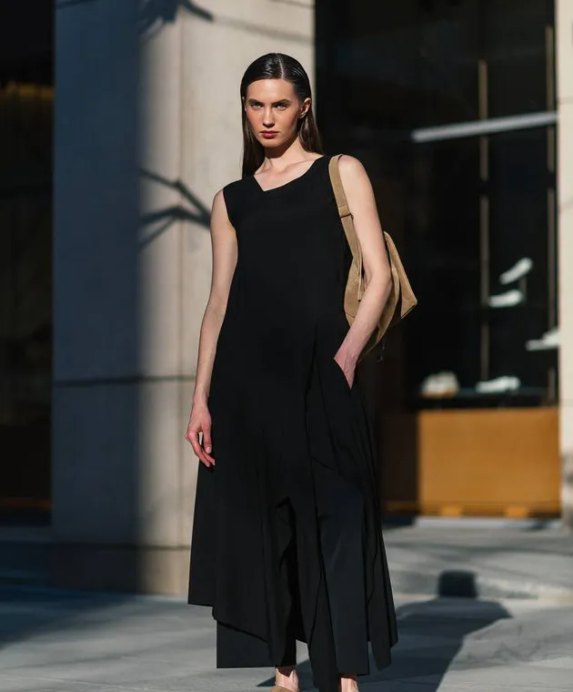 Y`S Yamamoto Black dress