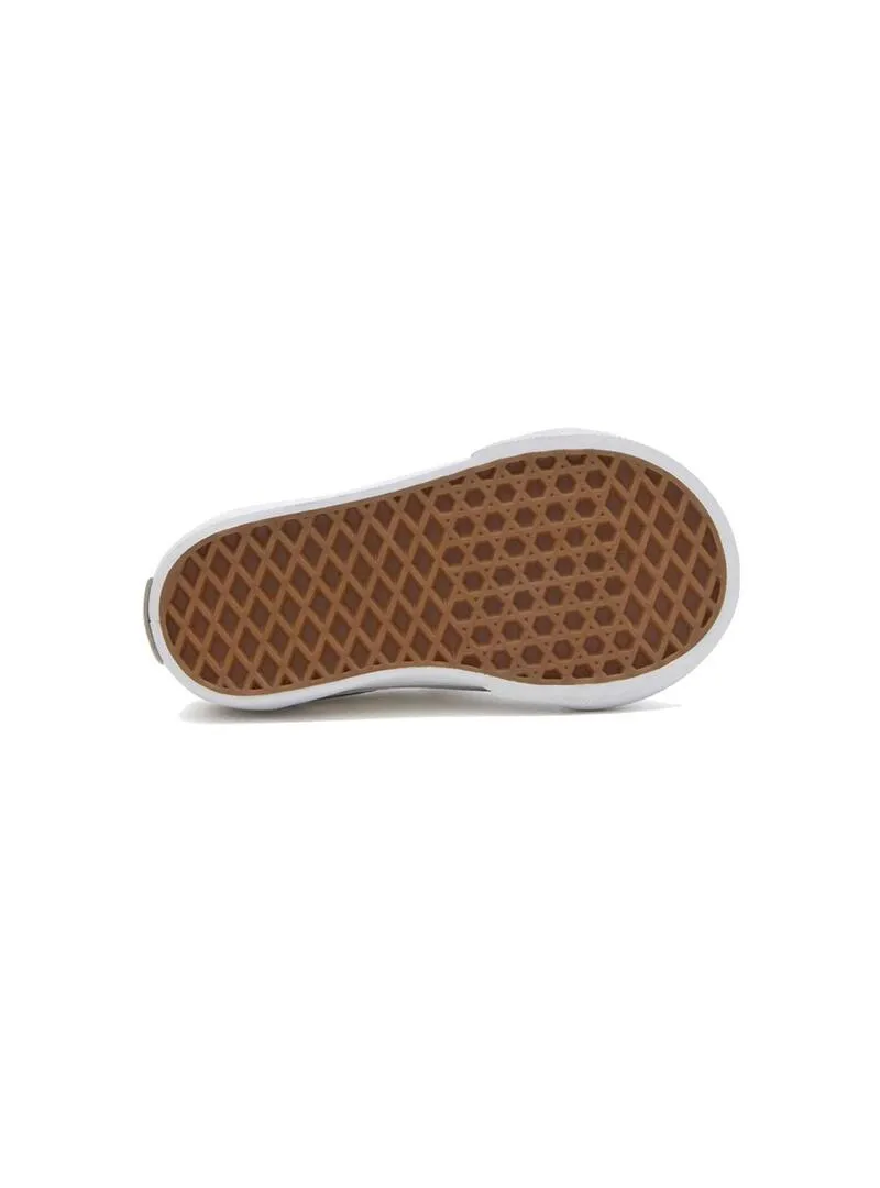 Zapatilla Baby Vans Old Skool V Beige Crema