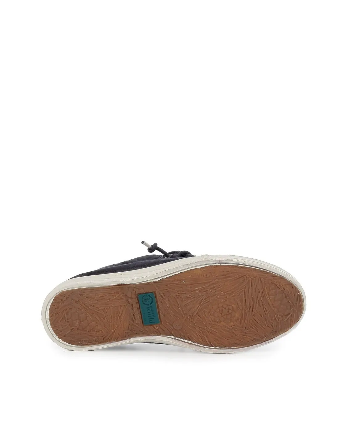 Zapatilla ecológica para hombre azul Natural World