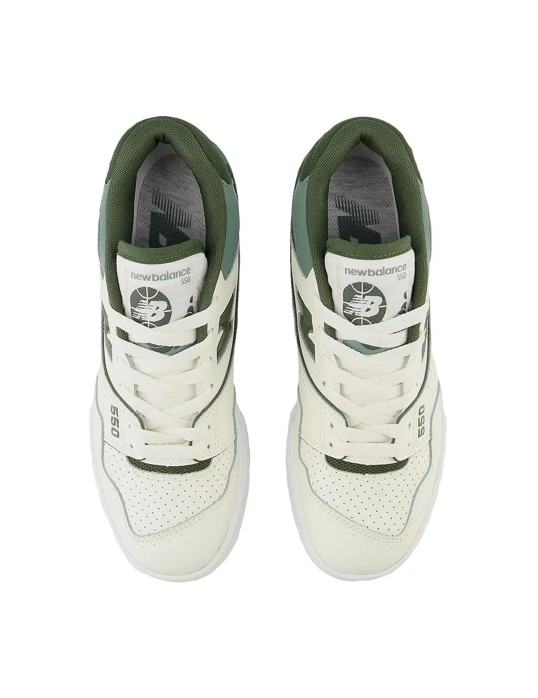 Zapatilla Mujer New Balance 550D Beige Verde