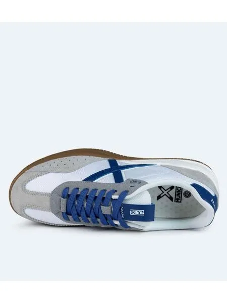 Zapatilla Munich Orgix 01 M Bco/Azul