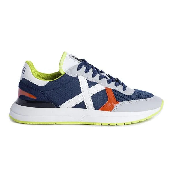 Zapatilla Munich Soon 30 Azul Gris Hombre