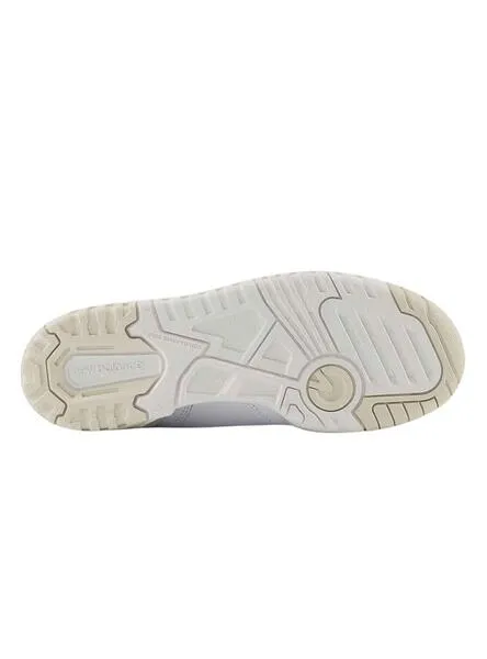 Zapatilla New Balance 550 Blanco Beige Para Niños
