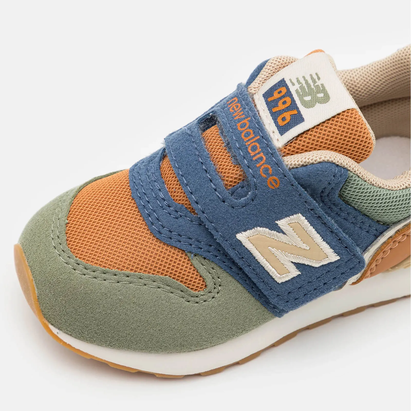Zapatilla New Balance IZ996ON3 Azul/Verde/Naranja