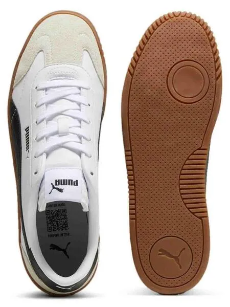 Zapatilla Puma Club 5V5 Blanco Beige Negro Hombre