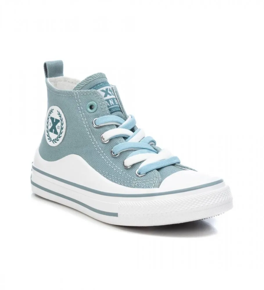 Zapatillas abotinadas 150336 azul