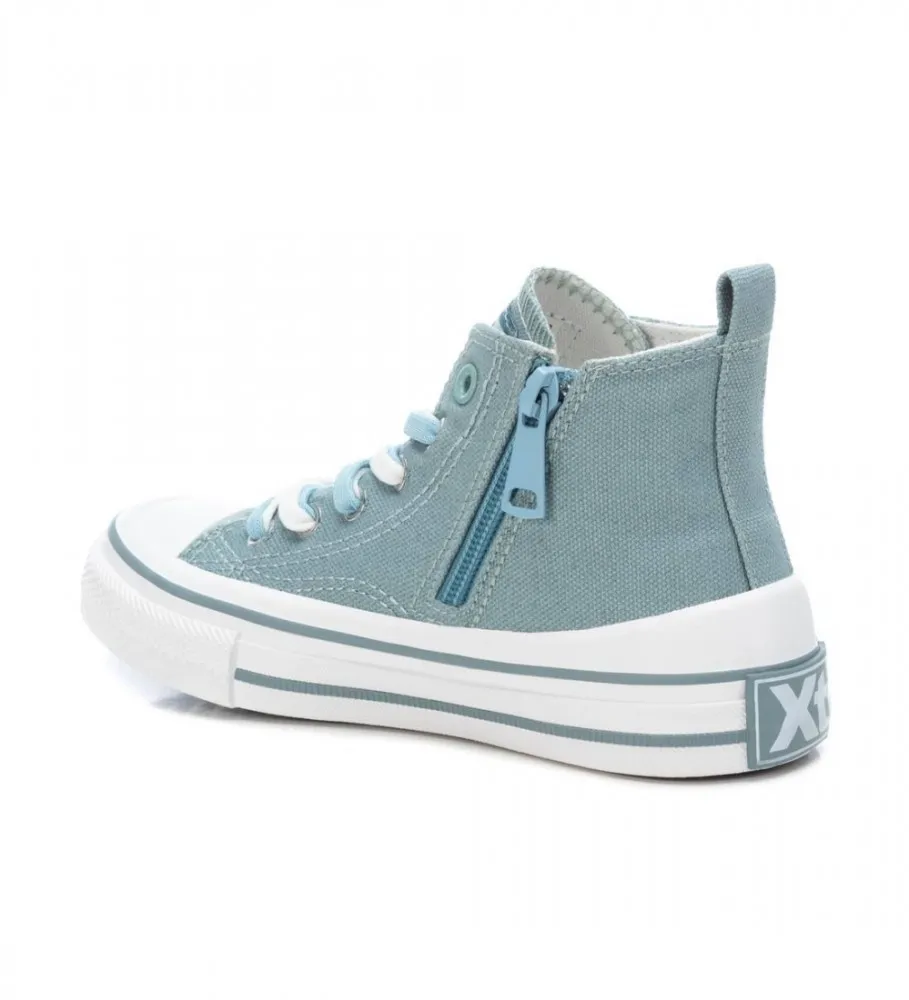 Zapatillas abotinadas 150336 azul