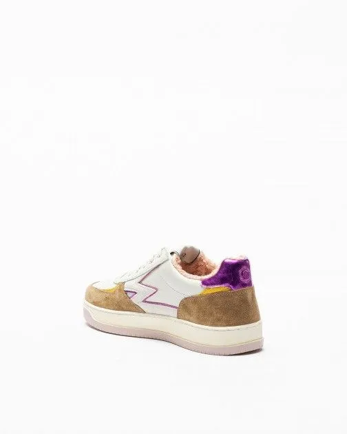 Zapatillas blancas Moa MG351 Beige