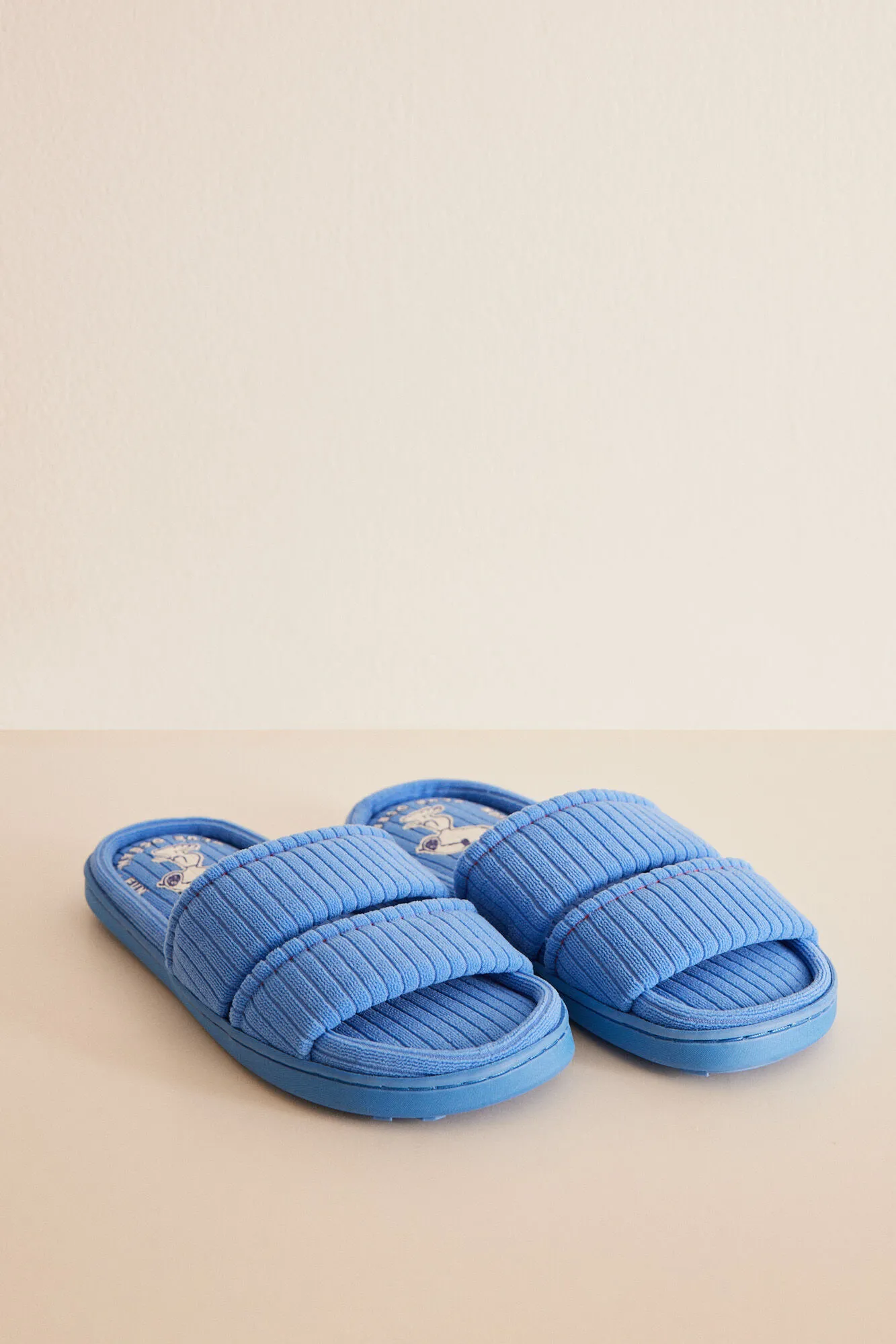 Zapatillas casa azul Snoopy
