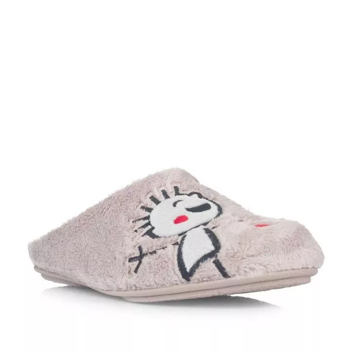 Zapatillas casa Vul·ladi niños beige