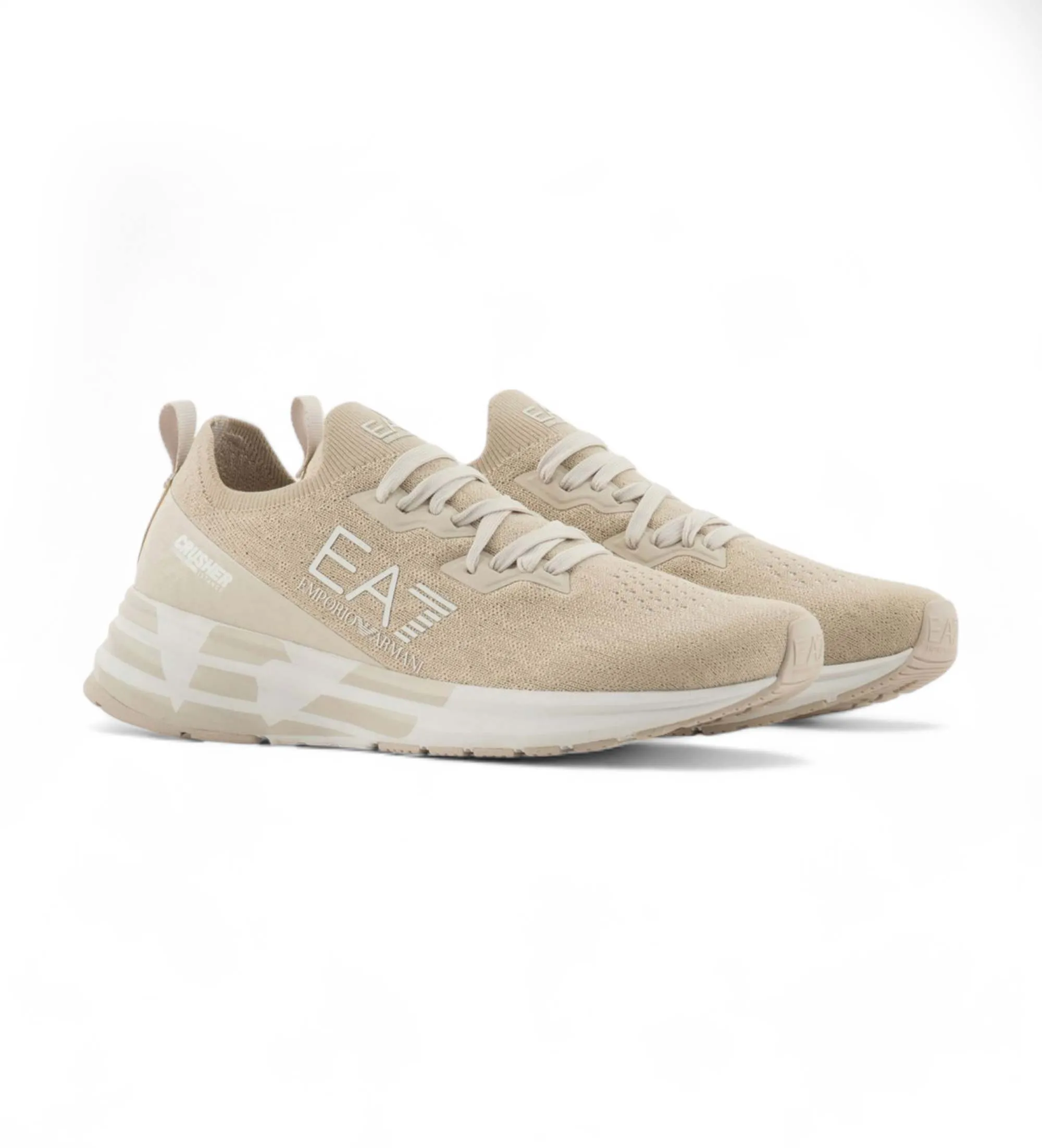 Zapatillas Crusher Distance Knit beige