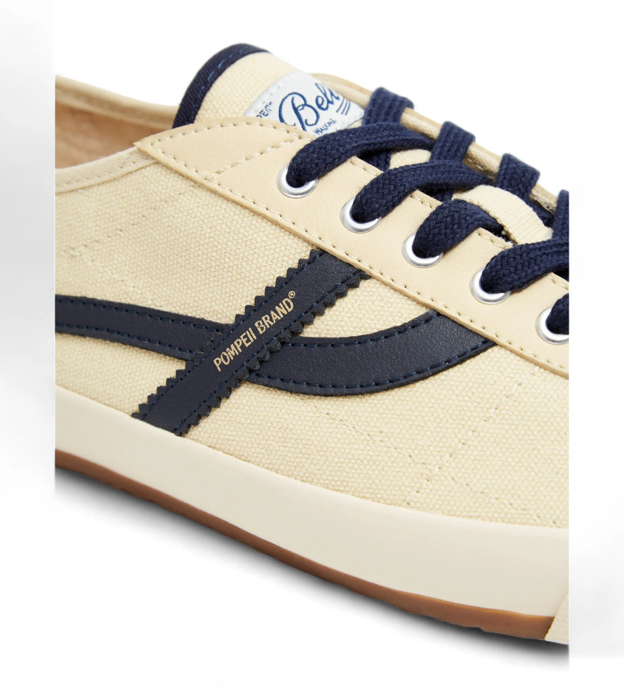 Zapatillas de piel Canvas beige