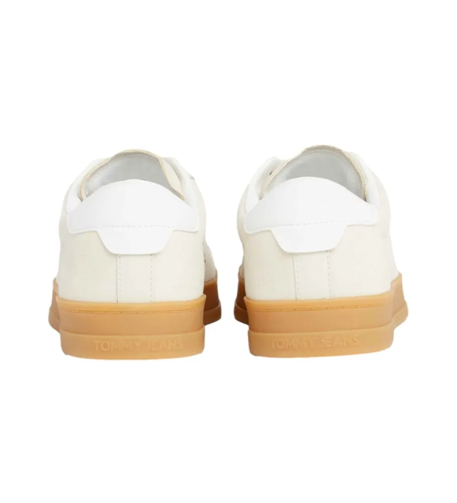 Zapatillas de Piel Court beige