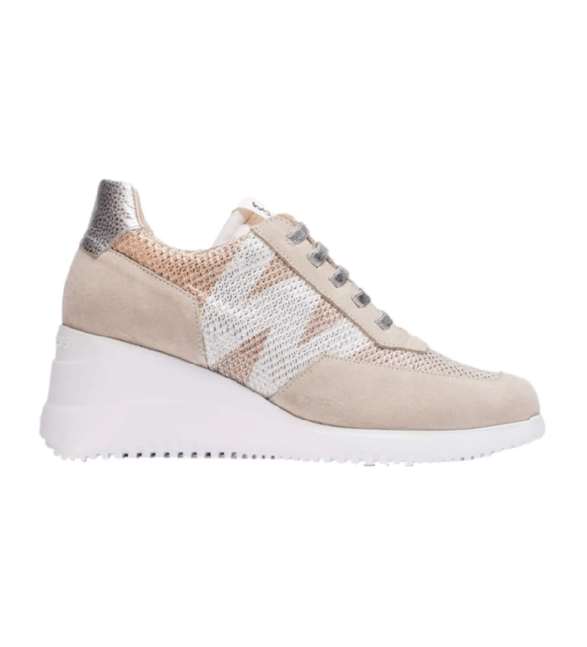 Zapatillas de piel Dallas beige