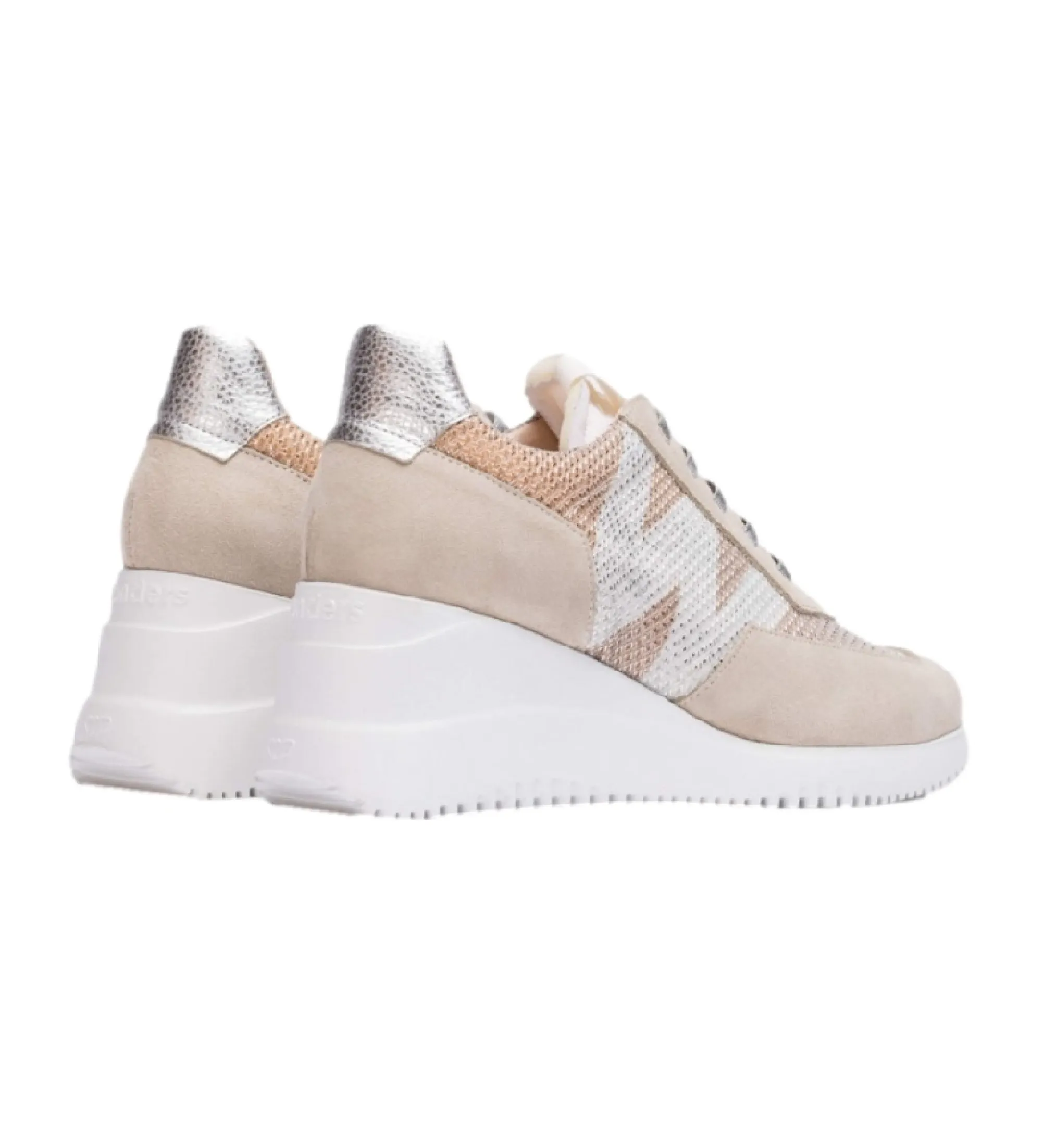Zapatillas de piel Dallas beige