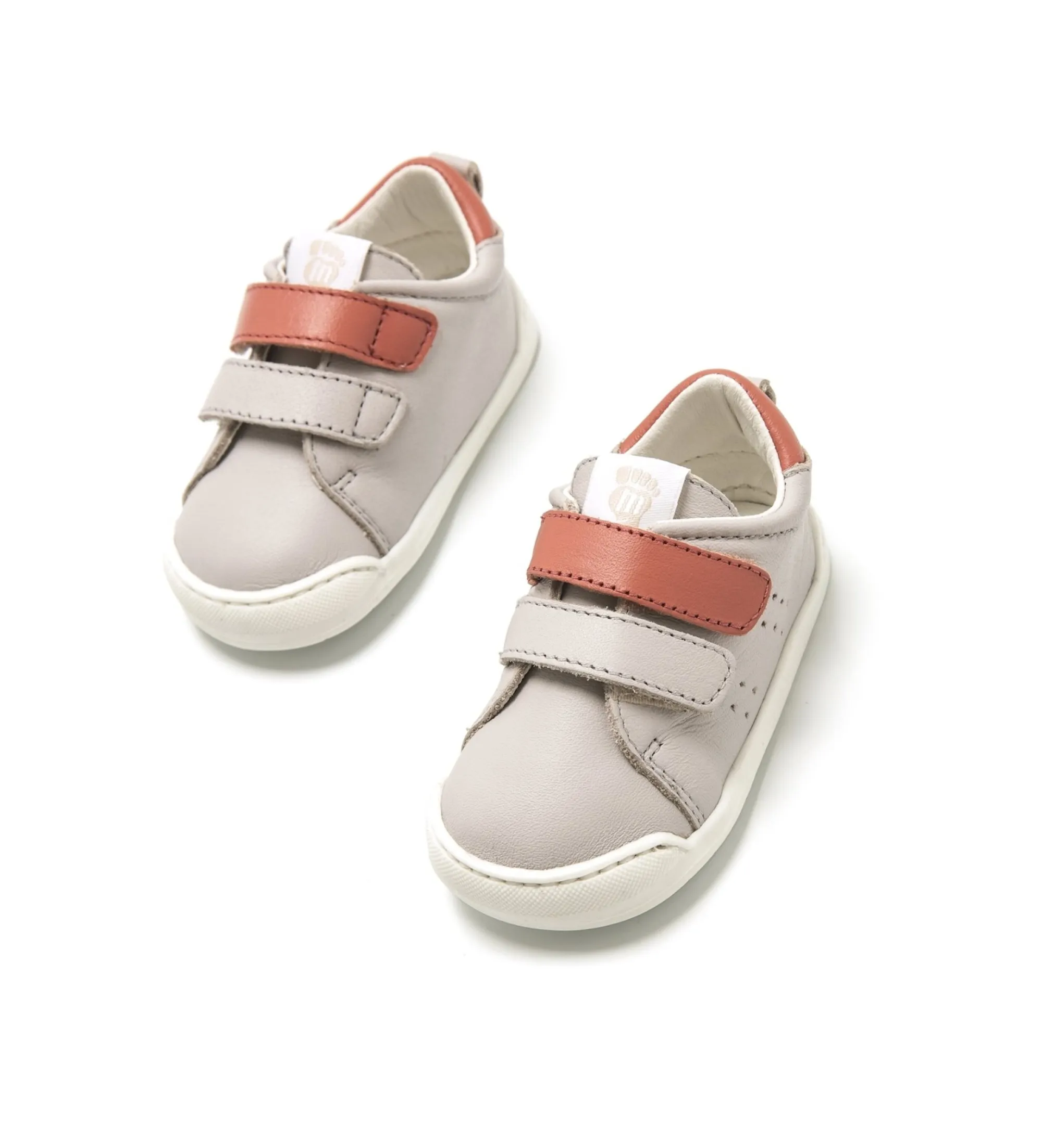 Zapatillas de Piel Free beige
