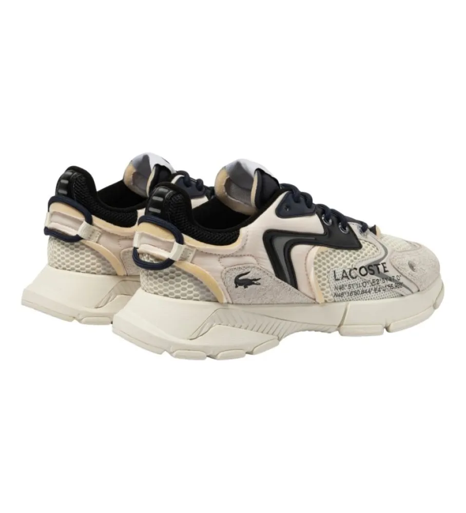 Zapatillas de piel L003 beige